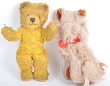 TWO VINTAGE TEDDY BEARS - WENDY BOSTON & DOLLCRAFT