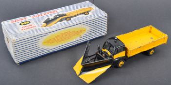 ORIGINAL VINTAGE DINKY SUPERTOYS MODEL 958 SNOW PLOUGH