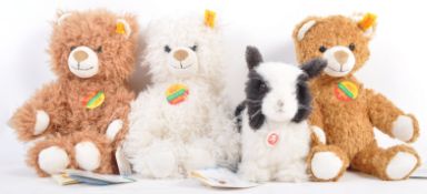 COLLECTION OF GERMAN STEIFF MADE TEDDY BEARS