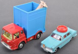 TWO ORIGINAL VINTAGE CORGI TOYS DIECAST MODEL VEHICLES