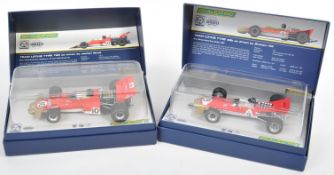 TWO HORNBY SCALEXTRIC SLOT RACING CARS