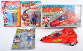 COLLECTION OF TOY BIZ ACTION FIGURES AND PLAYSETS