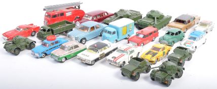 COLLECTION OF VINTAGE CORGI & DINKY TOYS DIECAST MODEL VEHICLES