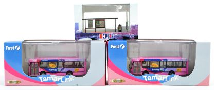 COLLECTION OF CREATIVE MASTERS CMNL DIECAST BUS MODELS