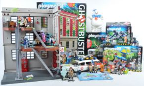 COLLECTION OF ORIGINAL PLAYMOBIL GHOSTBUSTERS PLAYSETS