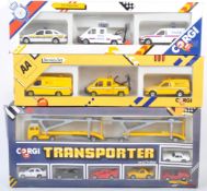 COLLECTION OF X3 VINTAGE CORGI DIECAST GIFT SETS