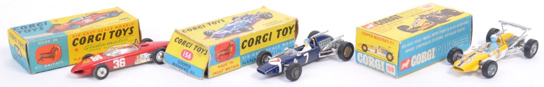 COLLECTION OF X3 VINTAGE CORGI TOYS DIECAST MODEL CARS