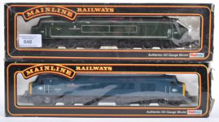 TWO ORIGINAL PALITOY MAINLINE 00 GAUGE DIESEL LOCOMOTIVES