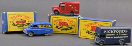 COLLECTION OF VINTAGE MOKO LESNEY MATCHBOX DIECAST MODELS