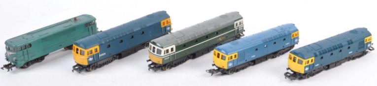 COLLECTION OF LIMA & JOUEF 00 GAUGE DIESEL LOCOMOTIVES
