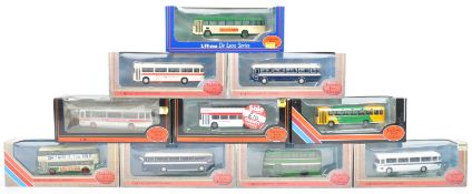 COLLECTION OF EFE1/76 SCALE DIECAST MODEL BUSES