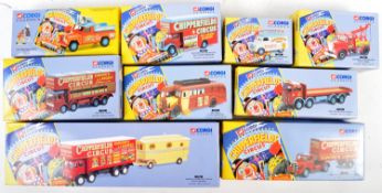 COLLECTION OF CORGI CLASSICS CHIPPERFIELDS CIRCUS DIECAST SETS