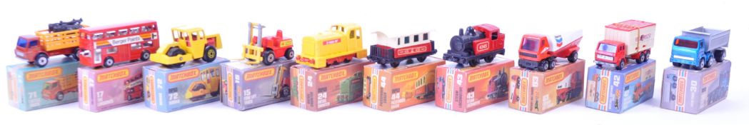 COLLECTION OF VINTAGE MATCHBOX BOXED DIECAST MODELS