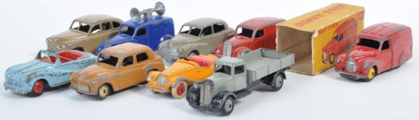 COLLECTION OF VINTAGE DINKY TOYS DIECAST MODEL VEHICLES