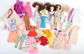 COLLECTION OF SINDY DOLLS AND CLOTHING