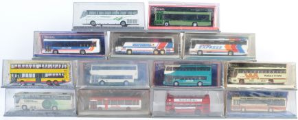 COLLECTION OF X13 CORGI ORIGINAL OMNIBUS DIECAST MODEL BUSES