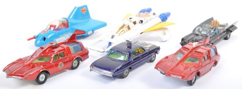 COLLECTION OF VINTAGE CORGI & DINKY TOYS DIECAST MODEL CARS