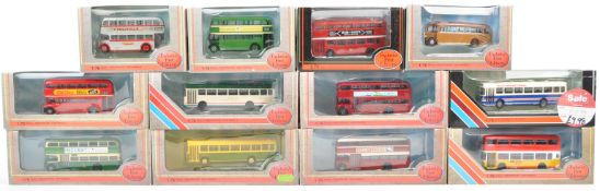 COLLECTION OF EFE 1/76 SCALE DIECAST MODEL BUSES