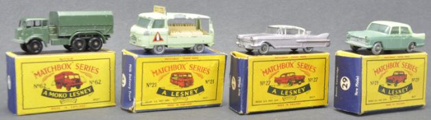 COLLECTION OF VINTAGE MOKO LESNEY MATCHBOX DIECAST