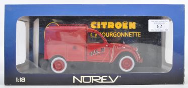 NOREV 1/18 SCALE CITROEN 2CV FOURGONNETTE DIECAST MODEL