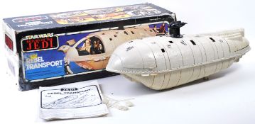VINTAGE STAR WARS ACTION FIGURE PLAYSET REBEL TRANSPORT VEHICLE