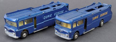 TWO VINTAGE CORGI MAJOR TOYS DIECAST CAR TRANSPORTERS