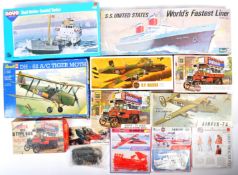 COLLECTION OF ASSORTED AIRFIX AND OTHER SCALE MODEL KITS