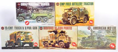 COLLECTION OF AIRFIX 1/35 SCALE MODEL KITS