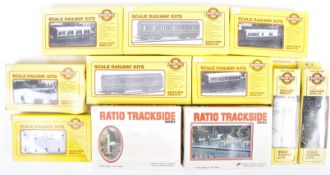 COLLECTION OF RATIO 00 GAUGE MODEL RAILWAY KITS