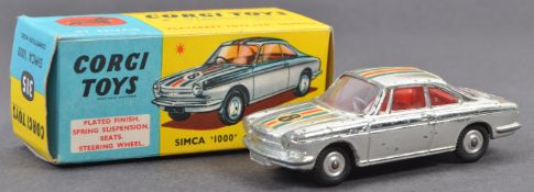 ORIGINAL VINTAGE CORGI TOYS BOXED DIECAST MODEL SIMCA