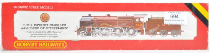 HORNBY RAILWAYS MADE R357 PATRIOT CLASS DUKE OF SUTHERLAND LOCO