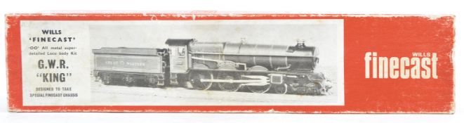 WILLS FINECAST 00 GAUGE GWR KING 4MM WHITE METAL KIT