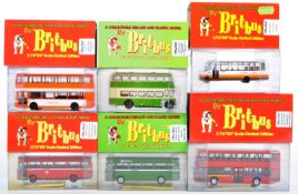 COLLECTION OF BRITBUS DIECAST MODEL BUSES