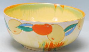 ART DECO 1930S EARLY 20TH CENTURY CLARICE CLIFF FRUIT BOWL