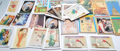 ARTWORK / ART - COLLECTION OF POSTCARDS