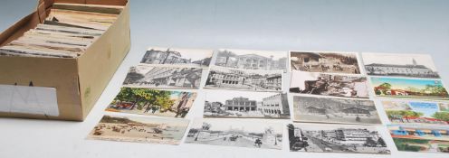 LARGE COLLECTION OF FOREIGN POSTCARDS - ANTIQUE TO WWII