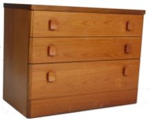 1980’S RETRO STAG C RANGE TEAK WOOD CHEST OF DRAWERS
