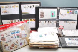 STAMPS - LARGE COLLECTION OF FIRST DAY COVERS & OTHER ITEMS