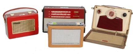 COLLECTION OF FOUR VINTAGE MID CENTURY RADIOS