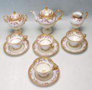ANTIQUE EARLY 20TH CENTURY NORITAKE PEDESTAL TEA SERVICE