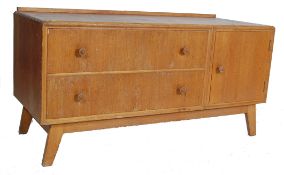 RETRO 1950’S MEREDEW OAK SIDEBOARD CREDENZA