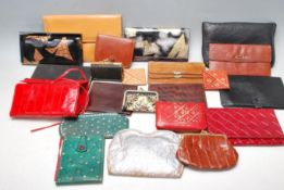 COLLECTION OF LADIES PURSES AND CLUTCH BAGS