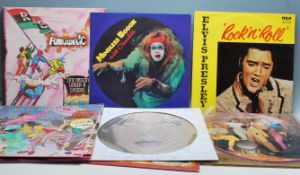 MIXED GROUP OF TEN VINYL LONG PLAY RECORD ALBUMS