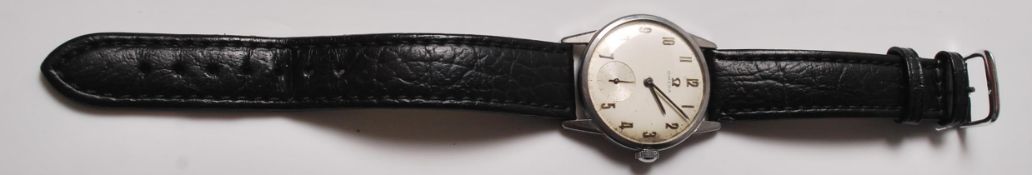 VINTAGE RETRO 1950’S OMEGA GENTLEMANS WRISTWATCH WITH STEEL CASE