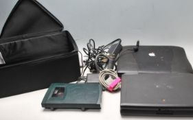 TWO VINTAGE APPLE POWER PC LAPTOPS