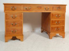 ANTIQUE STYLE GEORGIAN REVIVAL WALNUT WRITING DESK