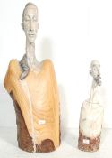 CRAIG HARDING BRITISH ARTIST 20TH CENTURY TWO CONTEMPORARY FIGURES