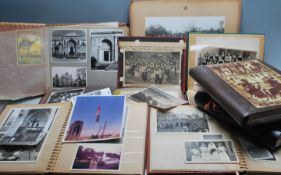 LARGE QUANTITY OF 20TH CENTURY PHOTOGRAPH ALBUMS AND RELATED ITEMS