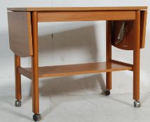 VINTAGE 1980’S SCHREIBER TWO TIER DRINKS TROLLEY