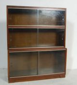 1960’S MINTY OAK LAWYERS BOOKCASE